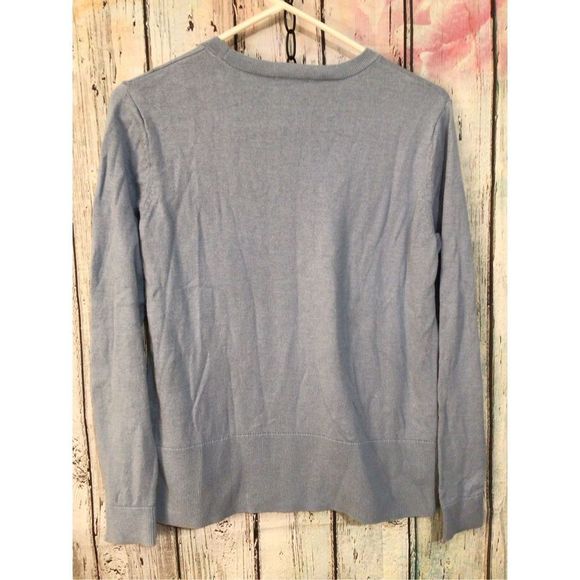 J. Jill Powder Blue Sweater With Button Accents Size XS 🌸 - Picture 4 of 11